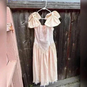 Vintage Gunne Sax Jessica Mclintock Cottage Core Dress NEW